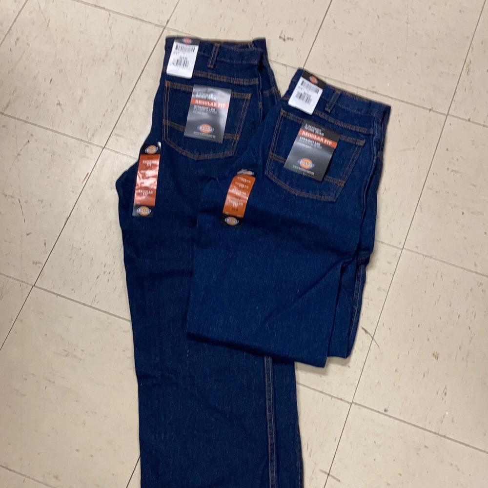 Men’s Dickies 5 pocket straight leg jean 34x30